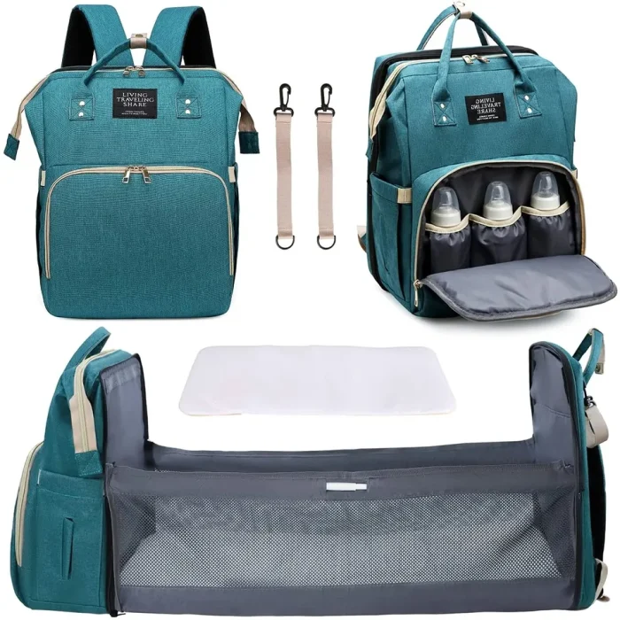 Torba za mame 300D crna - Slika 8